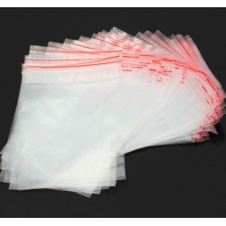 15 * 20 cm - ziplock - resealable packaging plastic bags - 100 piecesStorage Bags