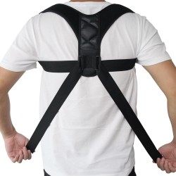 Justerbar ryggställningskorrigerare - rygg / rygg / axelstöd - stödbälte