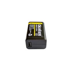 OKCELL - litiumbatteri - laddningsbart - USB - 9V - 800 mAh