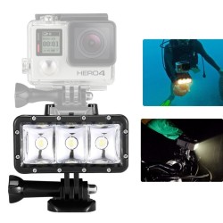 Undervattens LED dykljus - för GoPro - 30 m