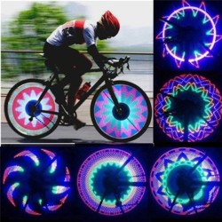 Cykelekrar hjulljus - LED - 30 mönster