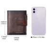 Vintage multifunction wallet - RFID protection - genuine leatherWallets