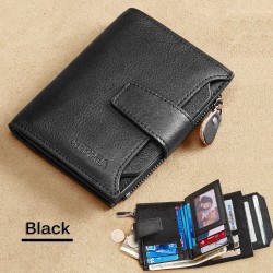 Vintage multifunction wallet - RFID protection - genuine leatherWallets