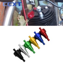 Motorcycle petrol / fuel / oil filter - universal - aluminum - 6 mmMotorbike parts
