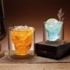 Drinking glass - skull design - double bottom - for vodka / wine / coffee - 25 mlBar supply