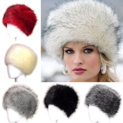 Warm winter fur hat