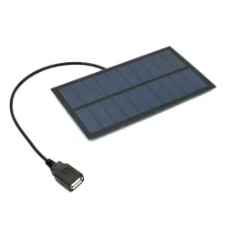 USB solbatteriladdare - 5V - 2W - 400mA