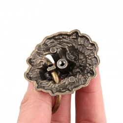 Alloy lion head - antique furniture handle - 67 * 43mm - 1 pieceFurniture