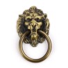 Alloy lion head - antique furniture handle - 67 * 43mm - 1 pieceFurniture