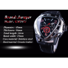 JARAGAR - luxury automatic watch - leather strap - triangle shapeWatches