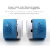 Mini Bluetooth-högtalare - LED - TF-kort - sprucken design