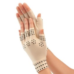 Fingerlösa terapeutiska handskar - artrit - ledvärk - massage