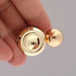 Metal fidget spinner - dekompression / kinetisk / roterande boll - anti-stress leksak