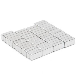 N52 - neodymium magnet - strong rectangular block - 10mm * 5mm * 2mm - 50 piecesN52