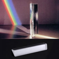 K9 optiskt glas - rät vinkelreflekterande - triangulärt färgprisma