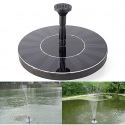 14W - solar flytande damm fontän - vattenpump