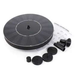 14W - solar flytande damm fontän - vattenpump