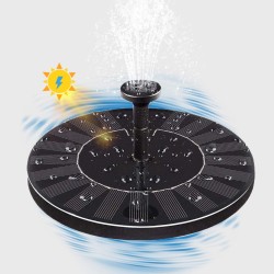 14W - solar flytande damm fontän - vattenpump