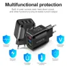 3 USB-portar laddare - 3.0 snabbladdning