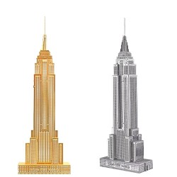 Metallpussel - byggsats - Empire State Building