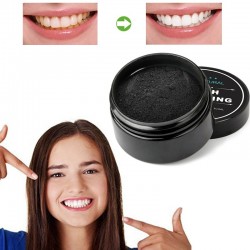 Natural activated teeth whitening charcoal - powder / toothbrushTeeth Whitening