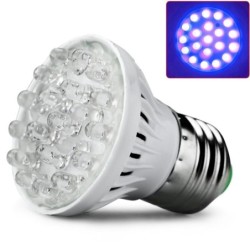 Plantodlingslampa - 20 LED - UV-ljus - E27 - 1W