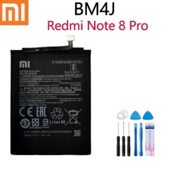 Xiaomi Redmi Note 8 Pro - originalbatteri BM4J - 4500mAh - med verktyg