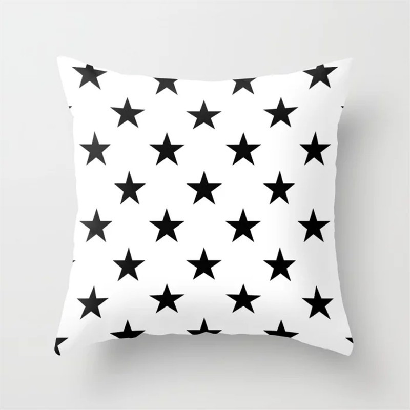 Decorative cushion cover - colorful stars - 45 * 45 cmCushion covers