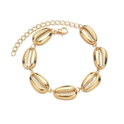 Ankelarmband i guld