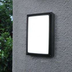 Modernt LED utomhusljus - väggmonterat - med rörelsesensor - IP65 vattentät - 24W