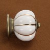 Vintage furniture knob - handle - pumpkin shapeFurniture