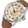 NAVIFORCE - classic sports watch - quartz - leather strap - waterproofWatches