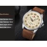 NAVIFORCE - classic sports watch - quartz - leather strap - waterproofWatches