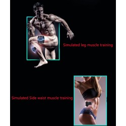 Muskelstimulator - trådlös massageapparat - bantningsbälte - mag-/arm-/lårtränare