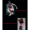 Muskelstimulator - trådlös massageapparat - bantningsbälte - mag-/arm-/lårtränare