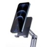 Telefon / surfplattahållare - metallställ - vridbart - justerbart