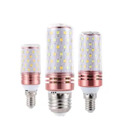 LED-lampa - ampull - E14 / E27 - 12W / 16W
