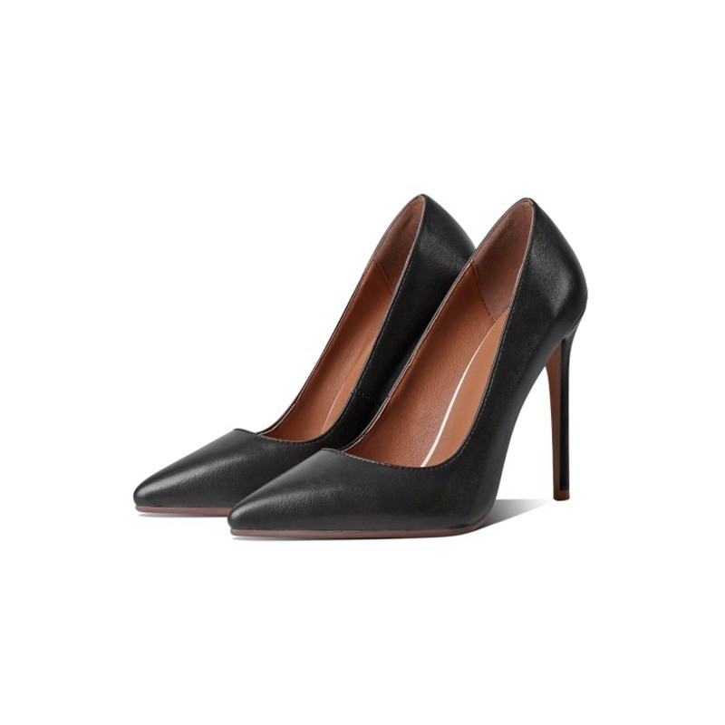 Elegant leather high heelsHigh heels