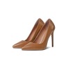 Elegant leather high heelsHigh heels