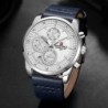 NAVIFORCE - fashionable Quartz watch - leather strap - waterproof - whiteWatches