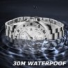 LIGE - stainless steel Quartz watch - waterproof - blackWatches