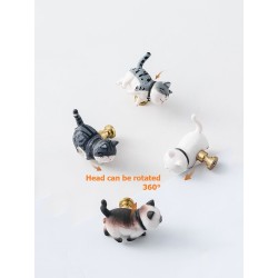 Decorative furniture handles - wall hooks - cat shapedFurniture