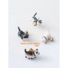 Decorative furniture handles - wall hooks - cat shapedFurniture