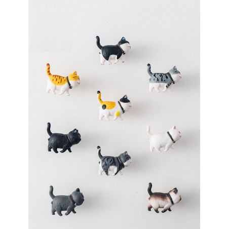 Decorative furniture handles - wall hooks - cat shapedFurniture