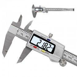 150 mm - LCD - digital nosok - rostfritt stål - elektronisk mikrometer