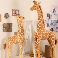 Realistisk giraff - plyschleksak