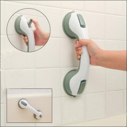 Säkerhetshandtag för badrum - halkskydd - med vakuumsugkopp