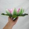 Soldriven blomma - lotusform - LED - fontän / damm flytande dekoration