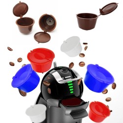 Påfyllningsbara/återanvändbara kaffekapslar - för Dolce Gusto - 3 st