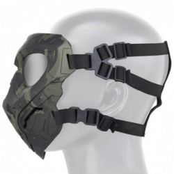 Lurker taktisk meshmask - kamouflage / airsoft / paintball